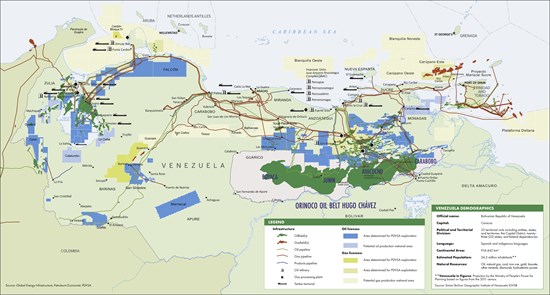 Chevron nears deal to operate two giant oil fields in Venezuela’s Orinoco Belt