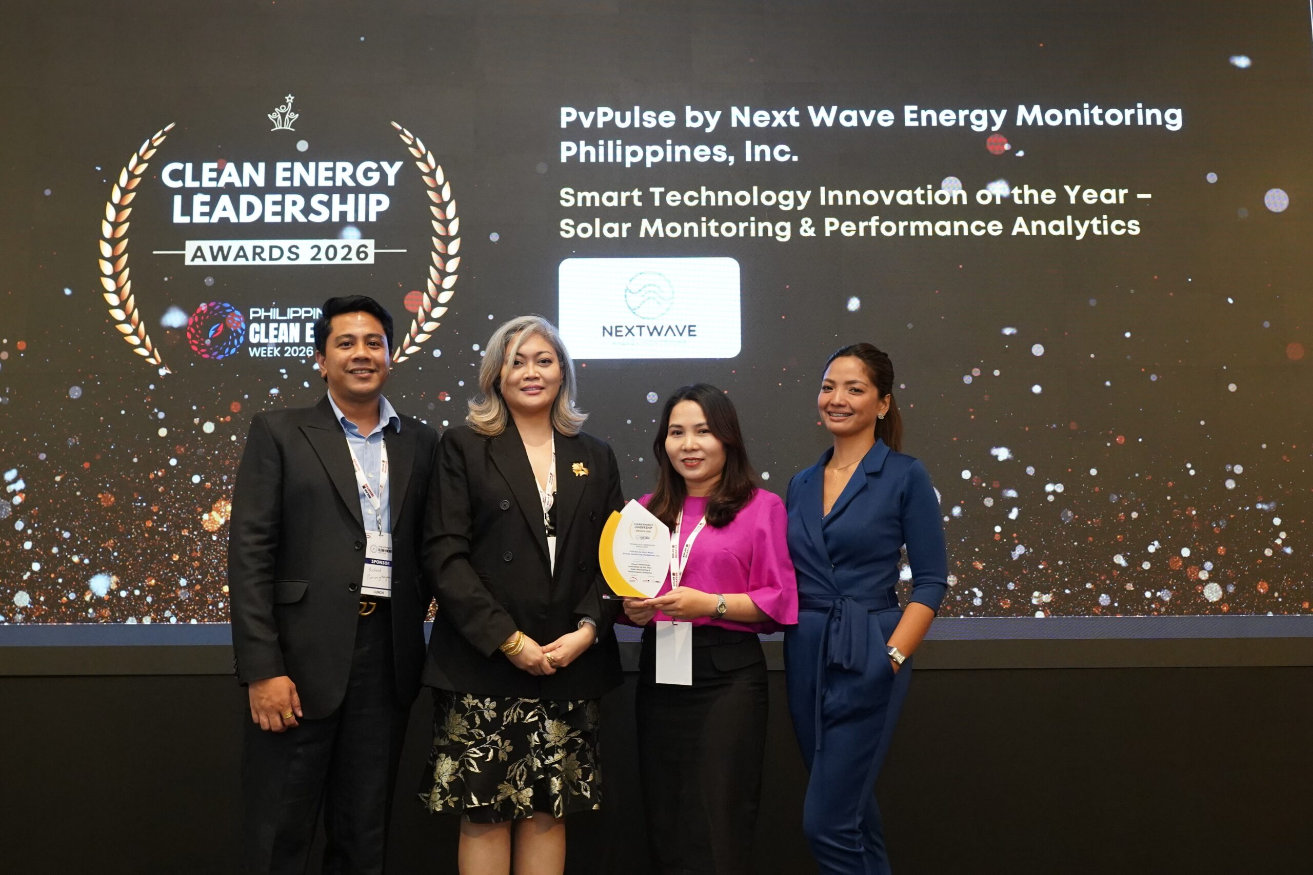 PvPulse by Next Wave Energy Monitoring Wins Smart Technology Innovation of the Year – Solar Monitoring & Performance Analytics