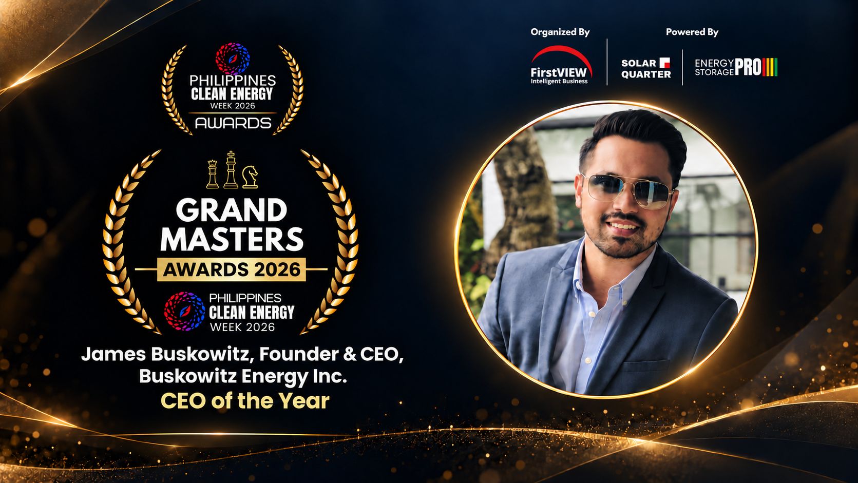 James Buskowitz Named CEO of the Year at the Grand Masters Awards 2026