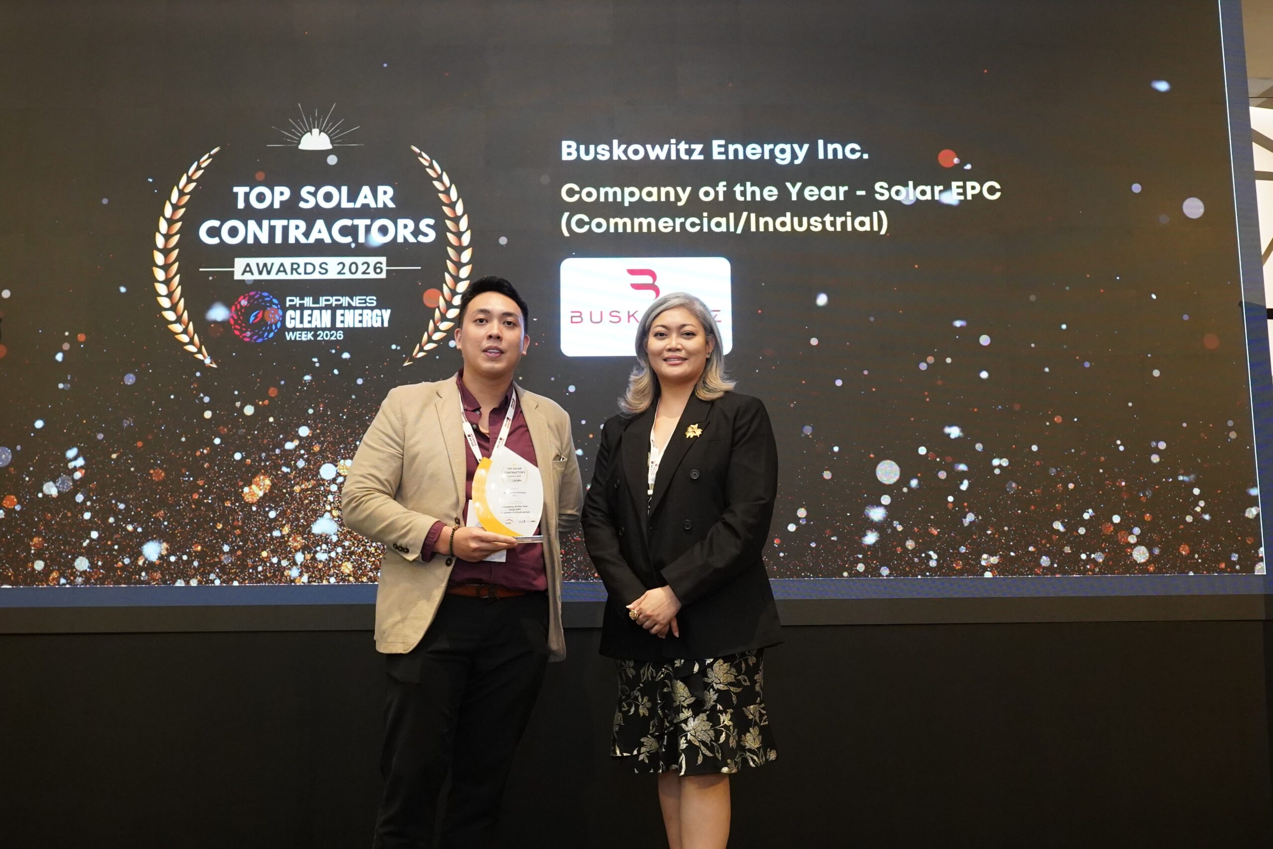 Buskowitz Energy Wins Company of the Year – Solar EPC (Commercial/Industrial)