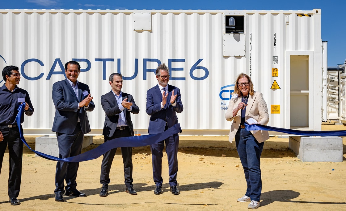 Capture6 opens integrated DAC and water recovery plant in Australia