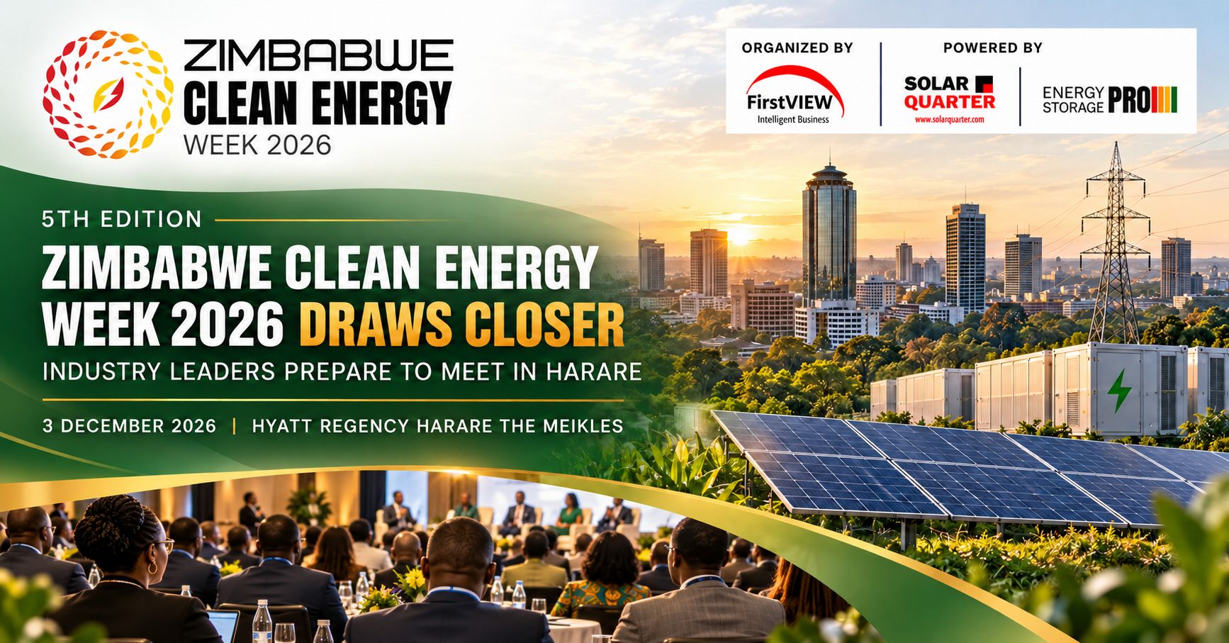 Zimbabwe Clean Energy Week 2026 Draws Closer as Industry Leaders Prepare to Meet in Harare  