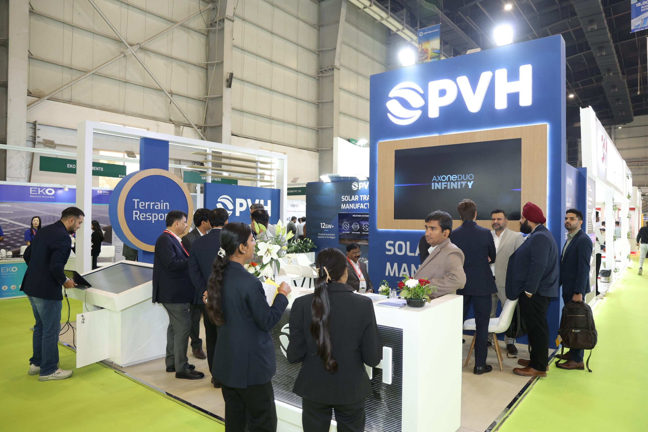 PVH Showcases AxoneDuo Infinity Solar Tracker at REI Expo 2026, Strengthens Engagement with Indian Solar Industry  