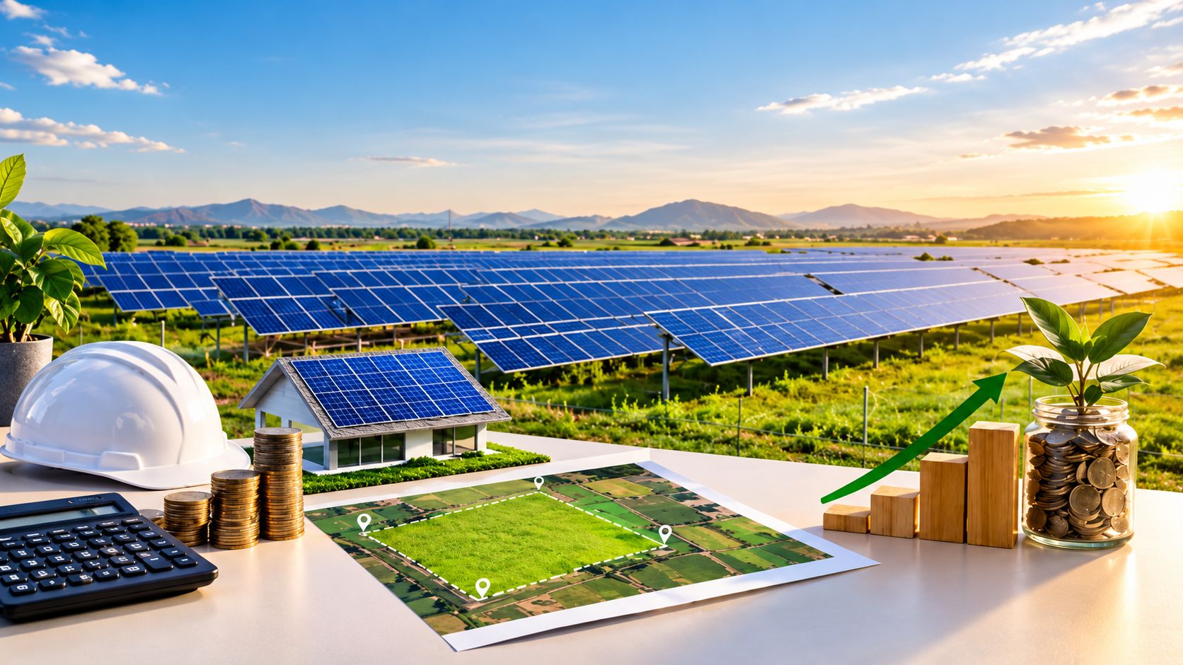 Solar Power Plant Cost in India: Investment, Land Requirement & ROI
