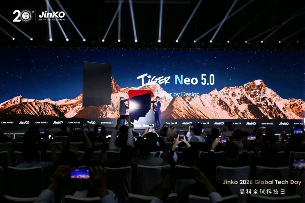 JinkoSolar Marks 20 Years with Global Tech Day and the Launch of Tiger Neo 5.0
