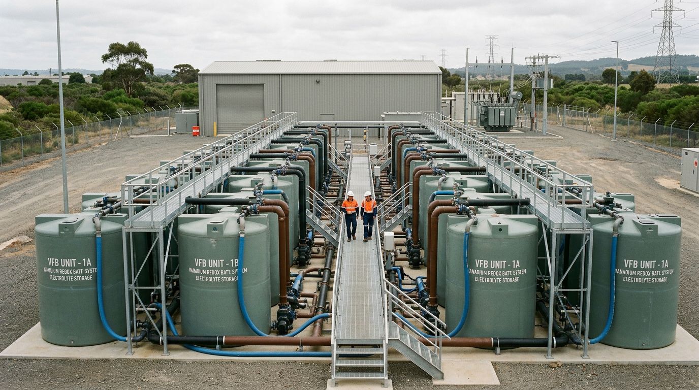 Bondada Engineering Wins Contract For 20 MW/120 MWh Vanadium Flow Battery Storage Project In Gujarat