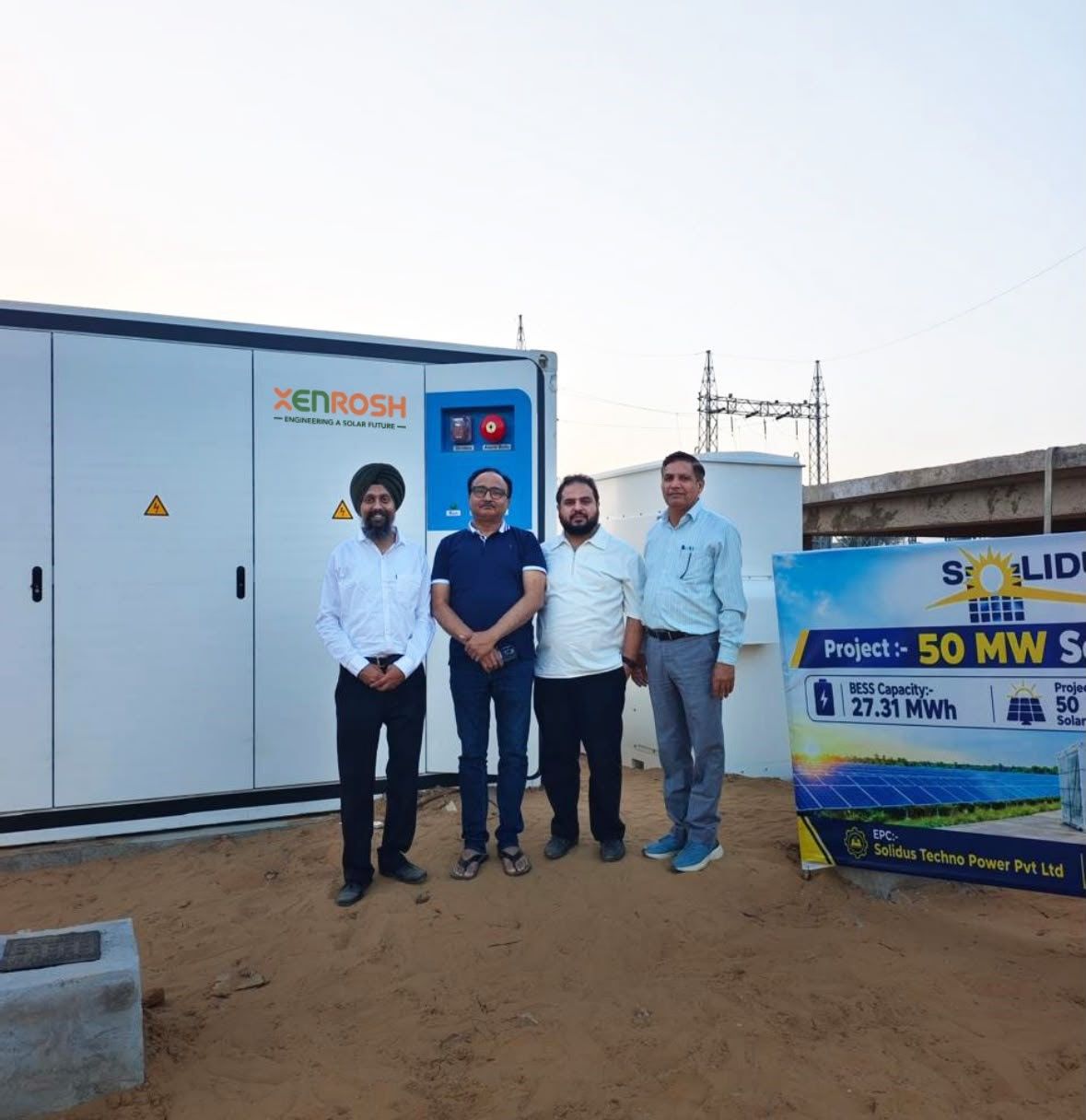Solidus Techno Power Delivers 27.31 MWh BESS For SBF Ispat’s 50 MW Solar Project